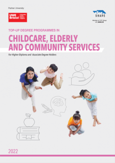 SHAPE 2022 Entry Top-up Degrees Childcare, Elderly and Community Services Booklet